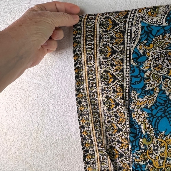 ROYAL MODA Dashiki-like top. Unitalla (1 size). Made in India. Adjustable waist - Picture 4 of 6